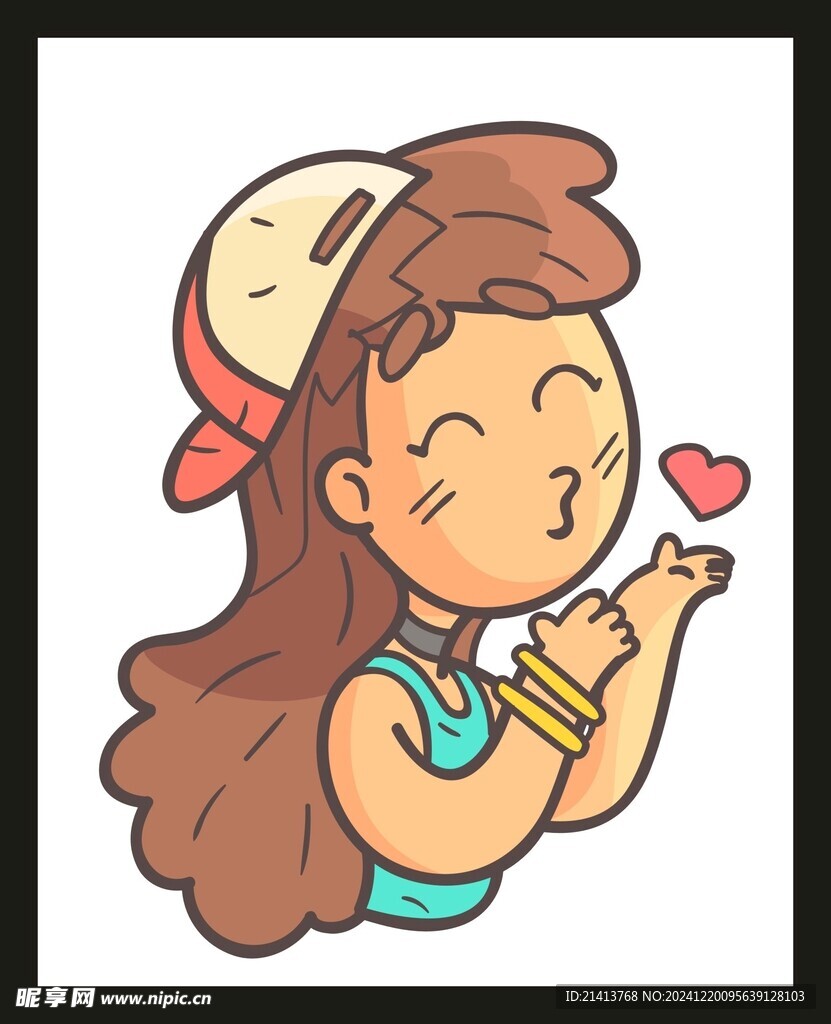 卡通女孩头像