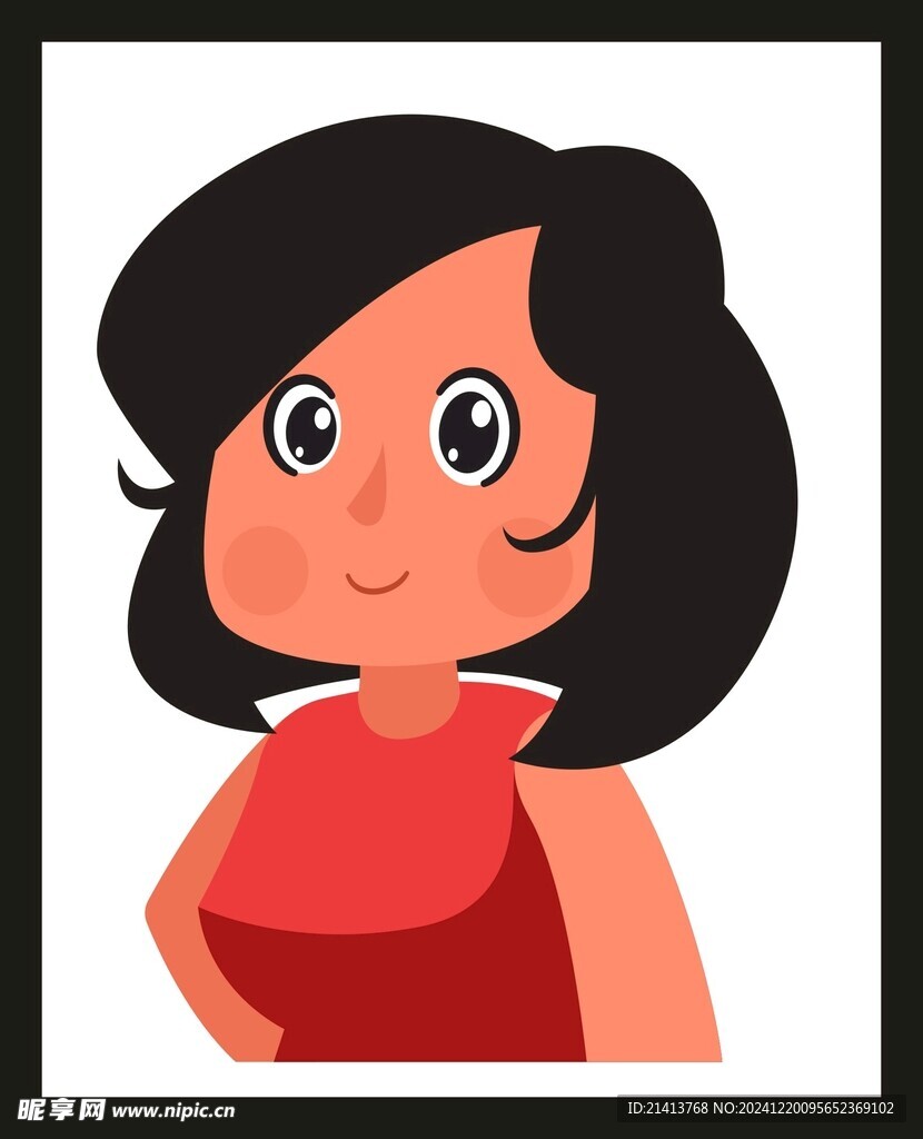 卡通女孩头像