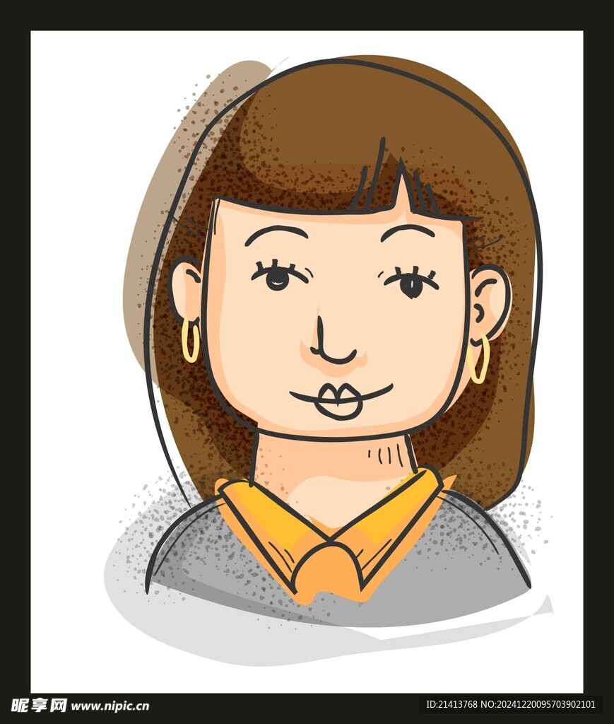 卡通女孩头像