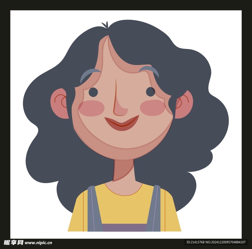 卡通女孩头像