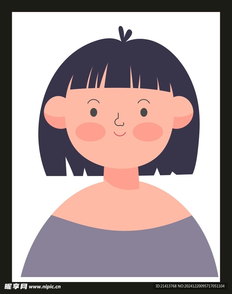 卡通女孩头像