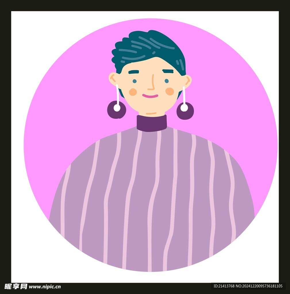 卡通女孩头像
