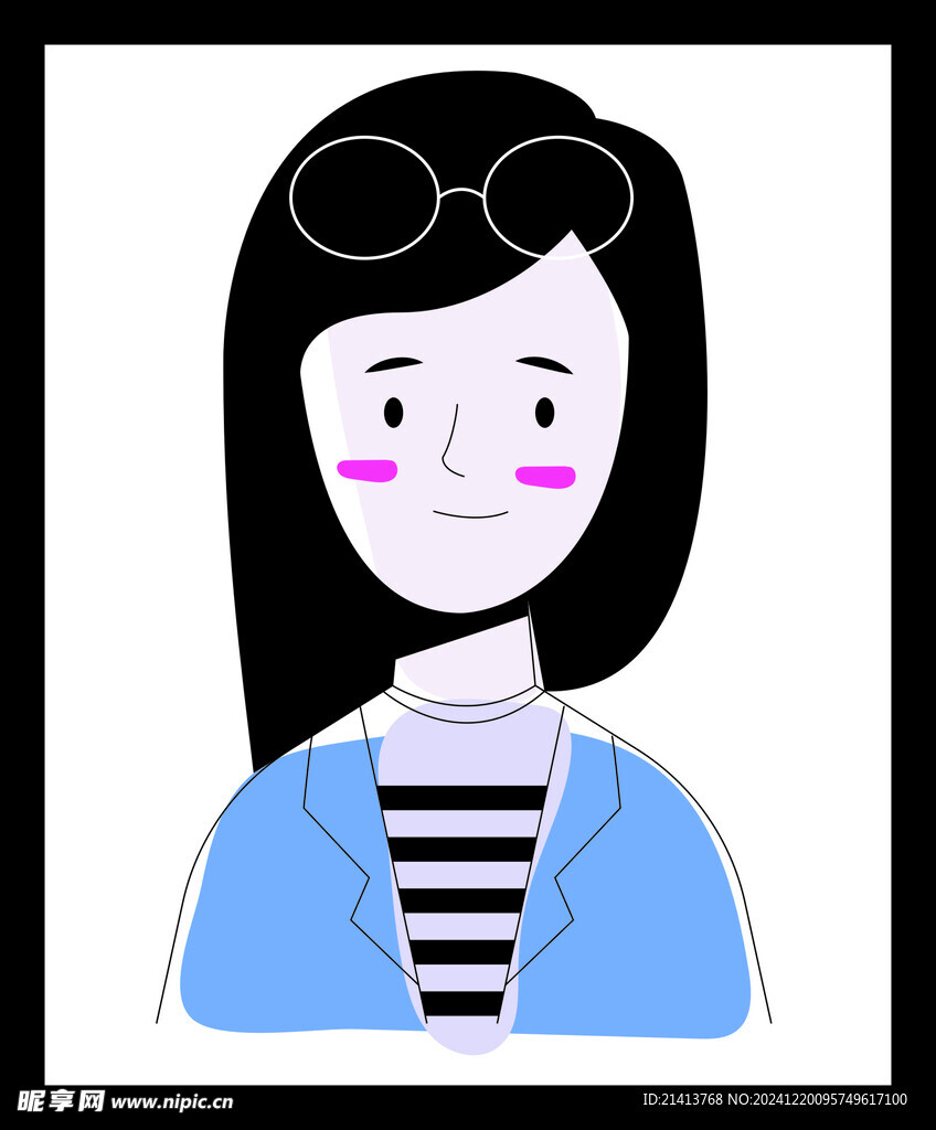 卡通女孩头像