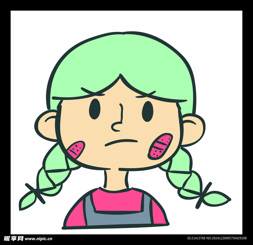 卡通女孩头像