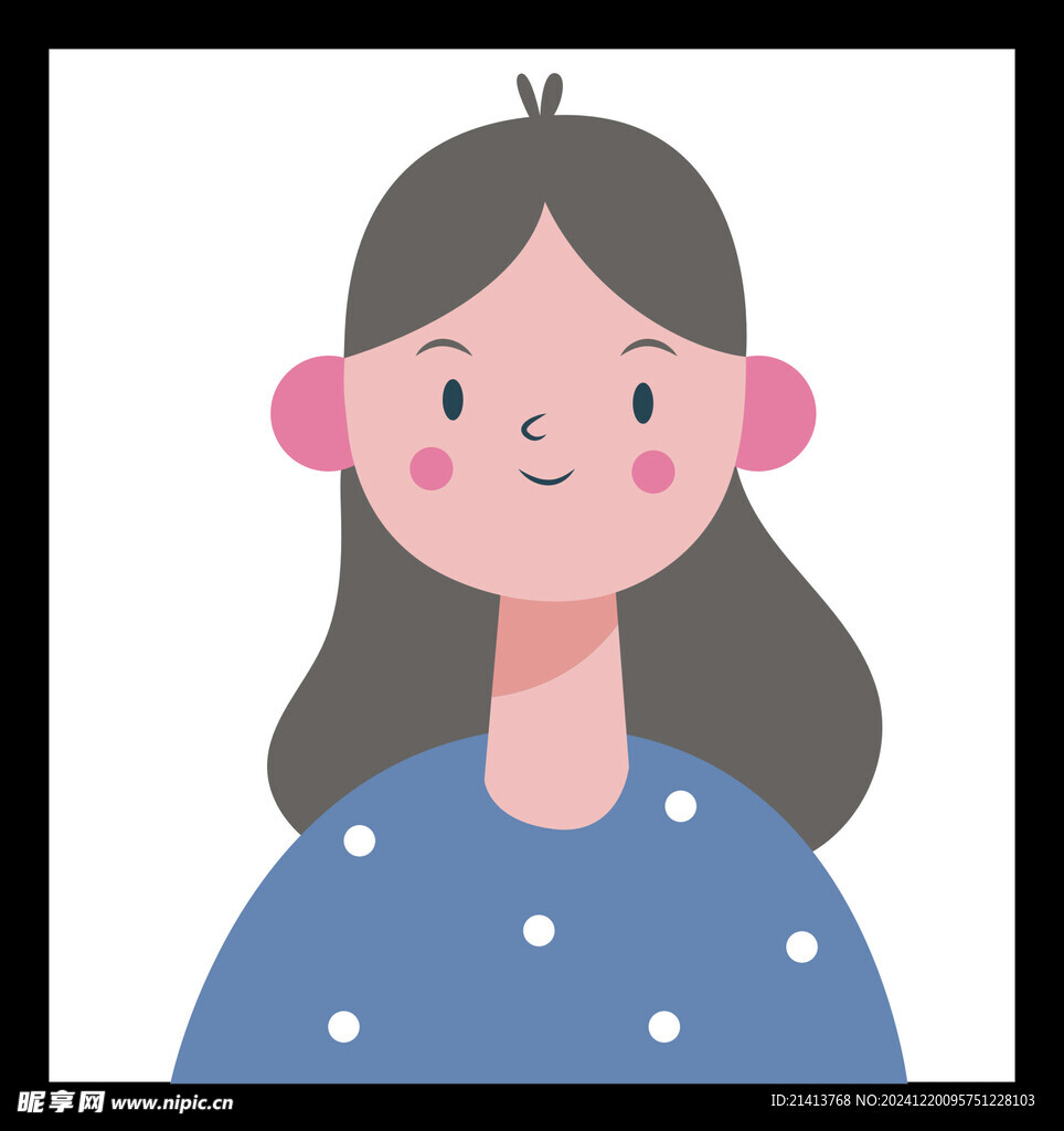 卡通女孩头像