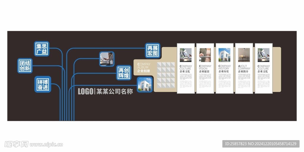 企业文化墙 