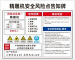 岗位风险告知牌