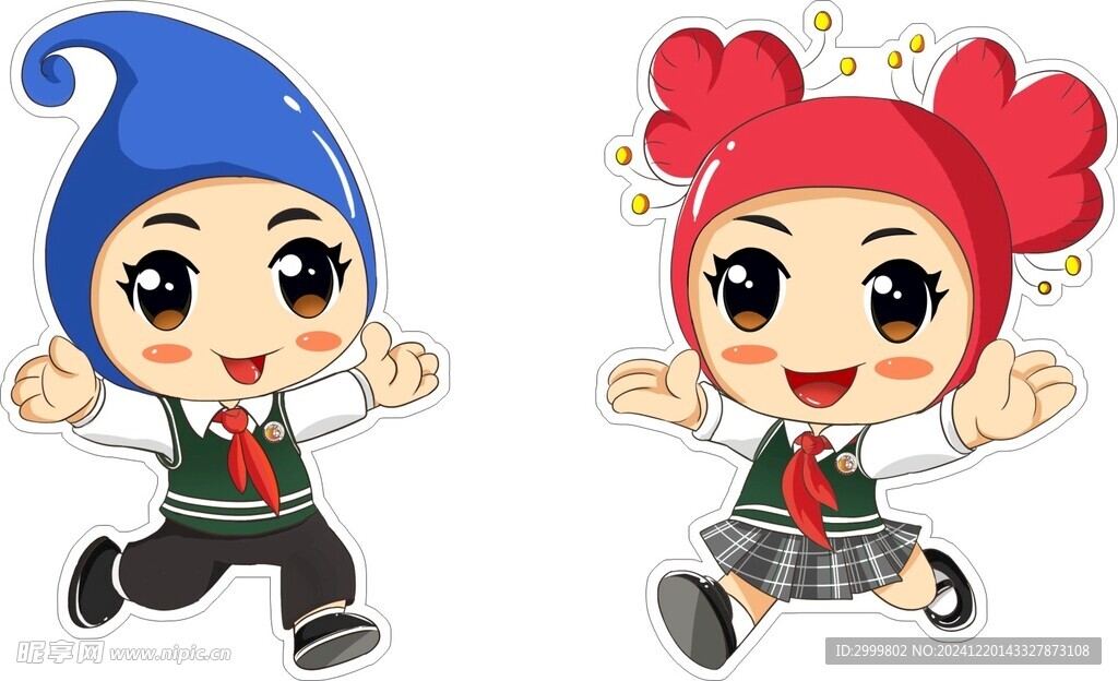 朗晴小学IP人物