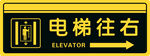 电梯往右  