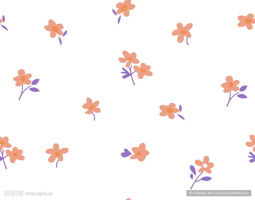 色块花