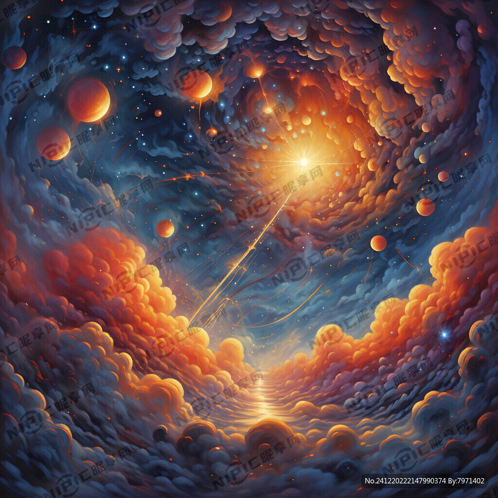 星星 祥云 喜庆 质感花 汽球