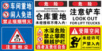 警示牌