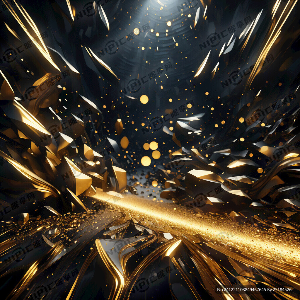 黑金背景  踏光前行