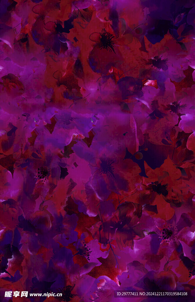 扎染花