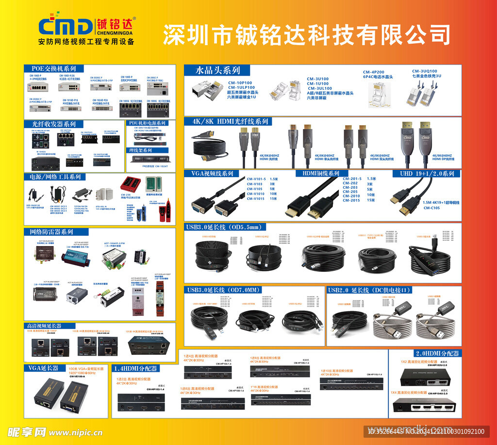 产品全家福