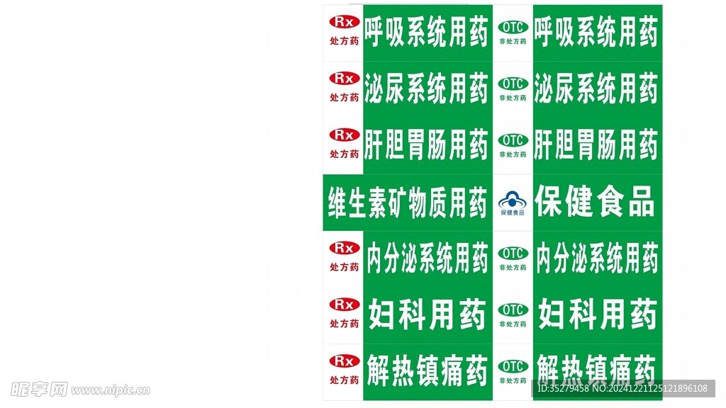 药店用药牌