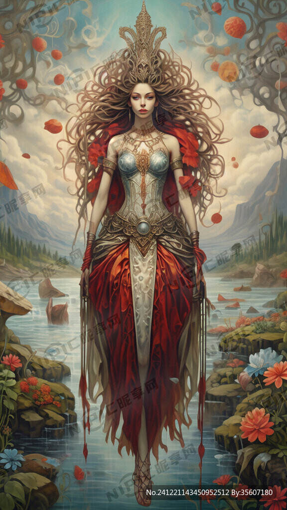 设计一个欧美魔幻现实主义的卡背