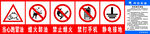 加油站警示标识