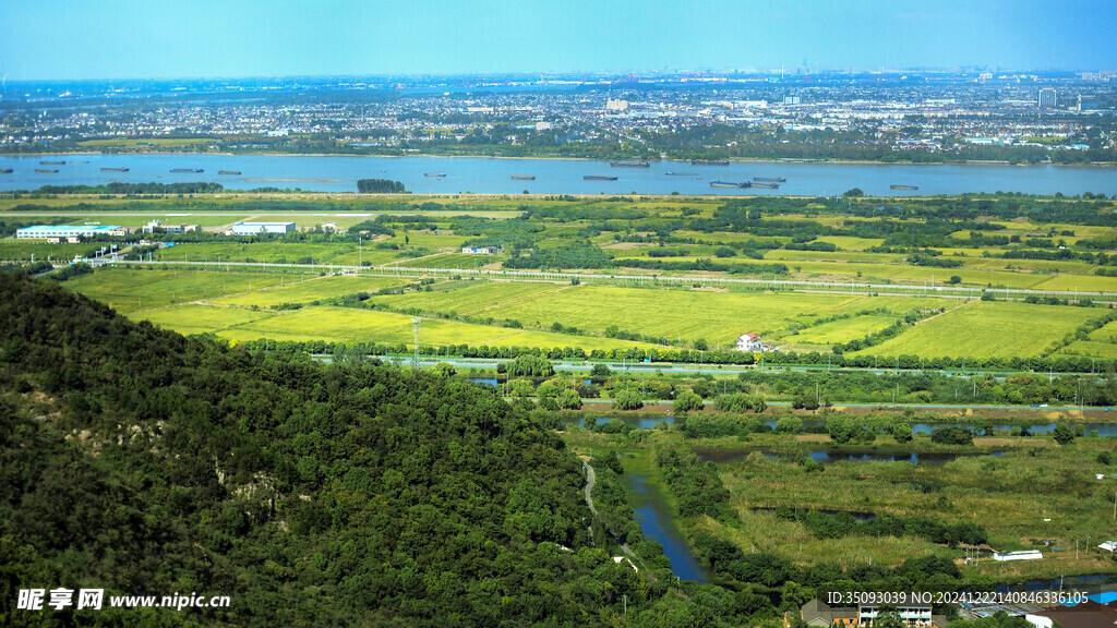 圌山景色