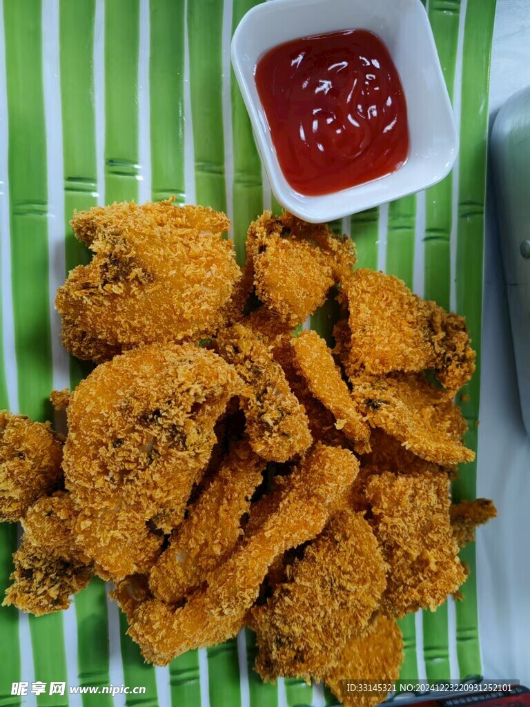 美食 椒盐鱼排