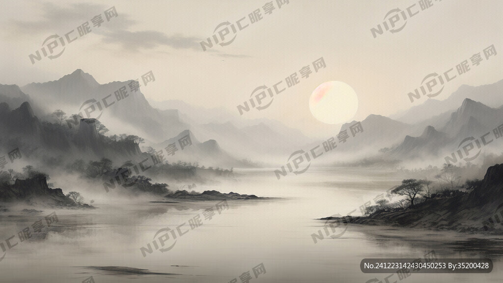 超大广角 俯视视角 大漠孤烟直
