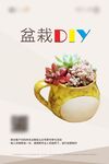 多肉盆栽DIY展板