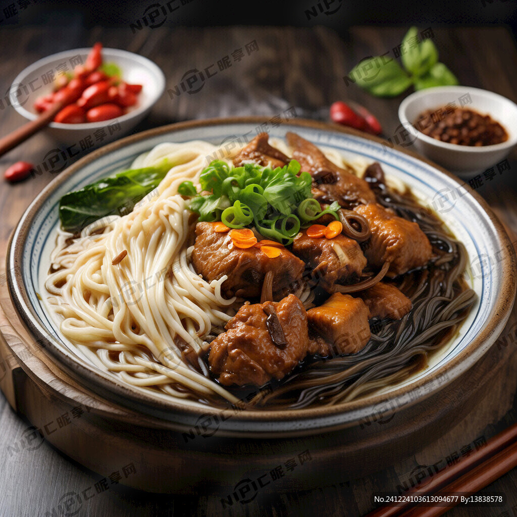 茶树菇排骨面
