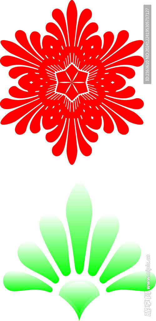 花纹雕刻造型