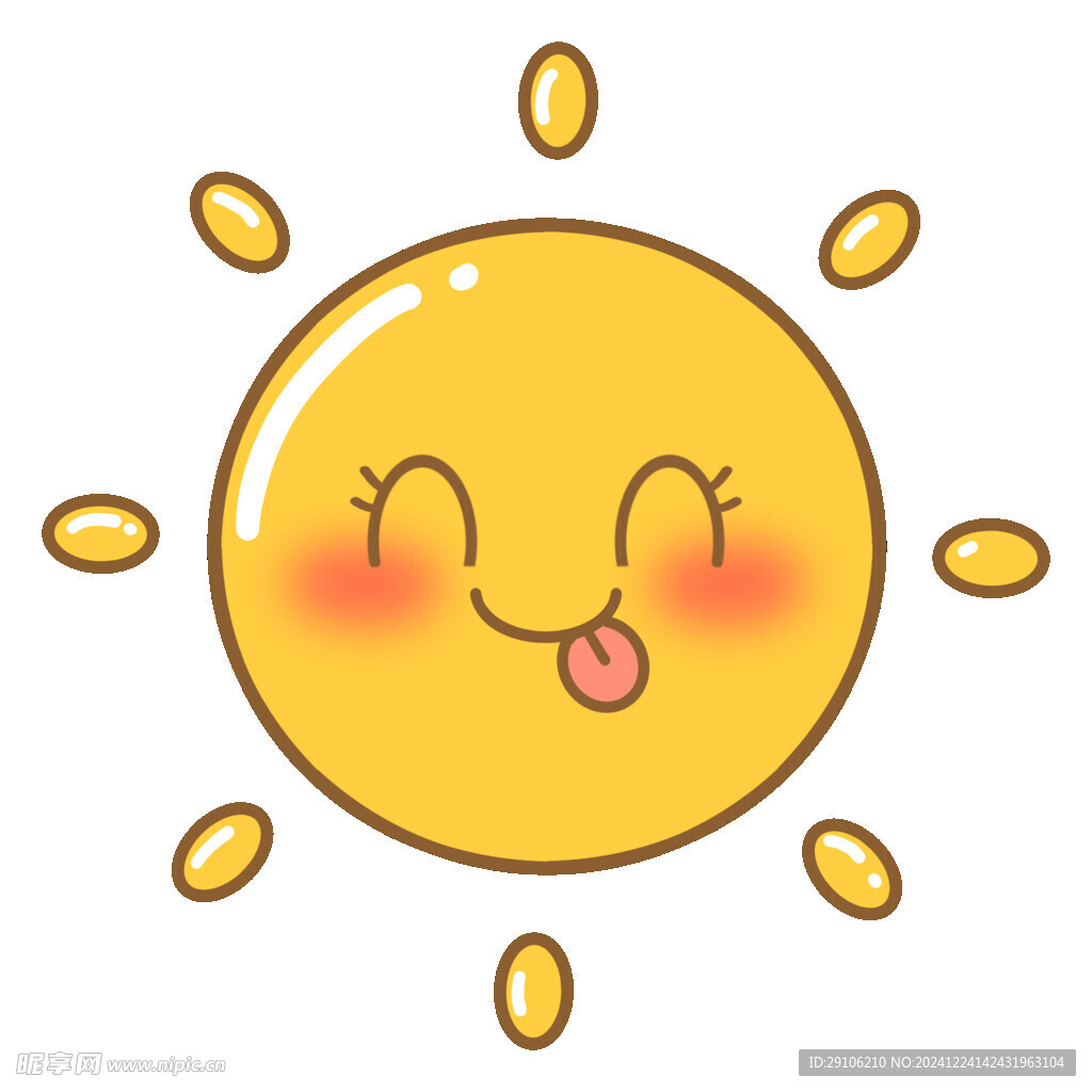 卡通太阳