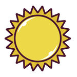 卡通太阳