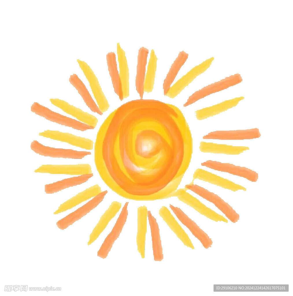 卡通太阳