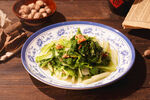 油渣炒青菜