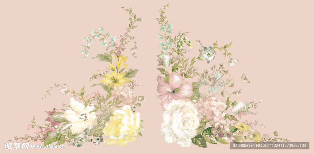 定位花