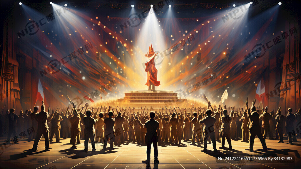 长征展板长征舞台背景长征情