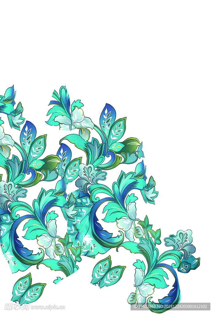 定位花