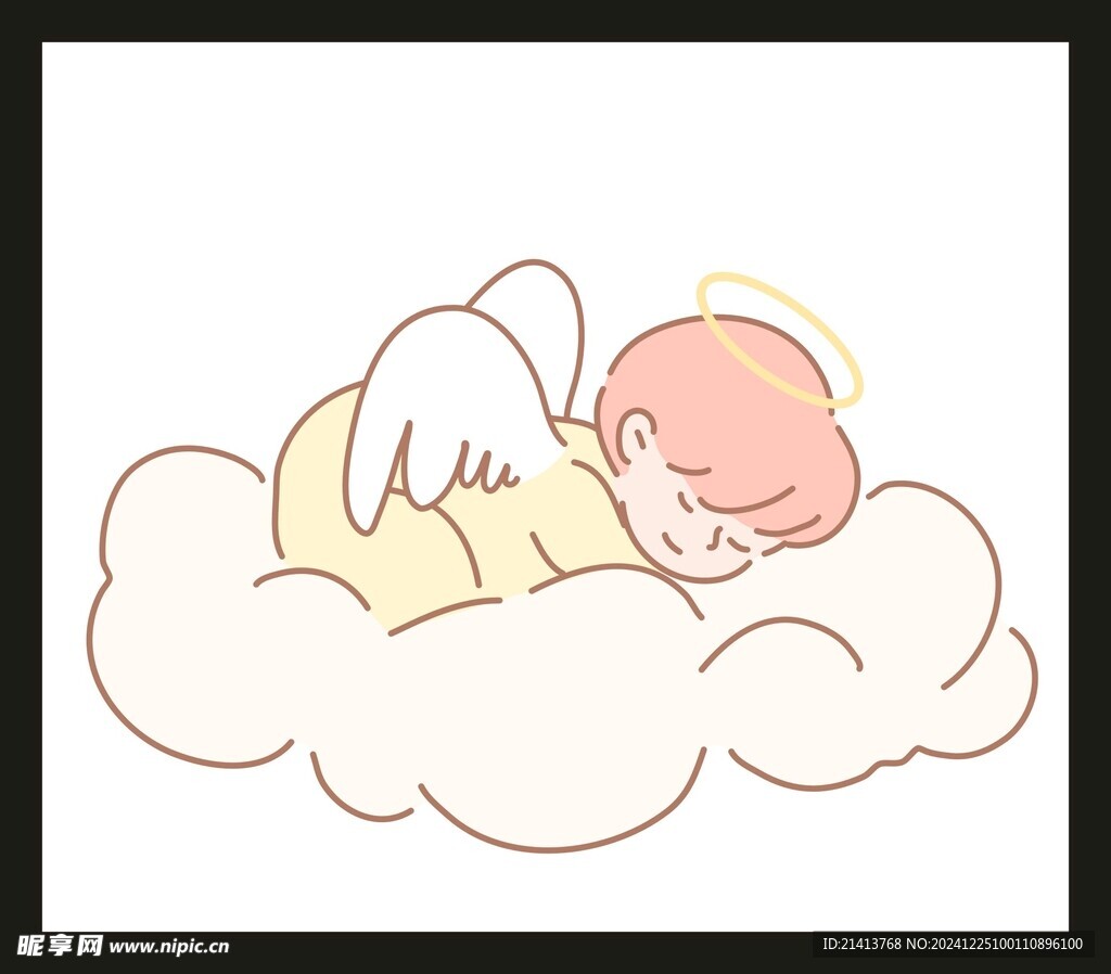 手绘小天使