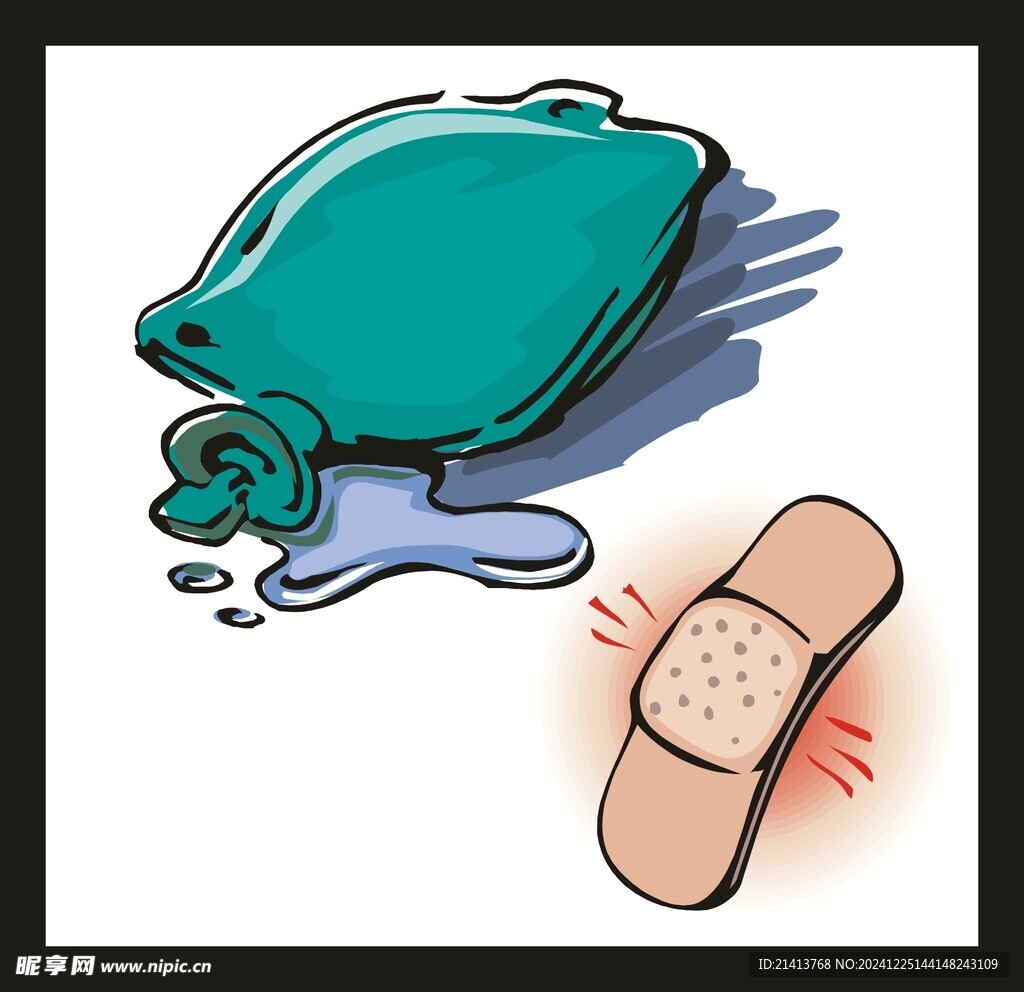 手绘医疗药品