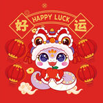 蛇宝宝新年款好运