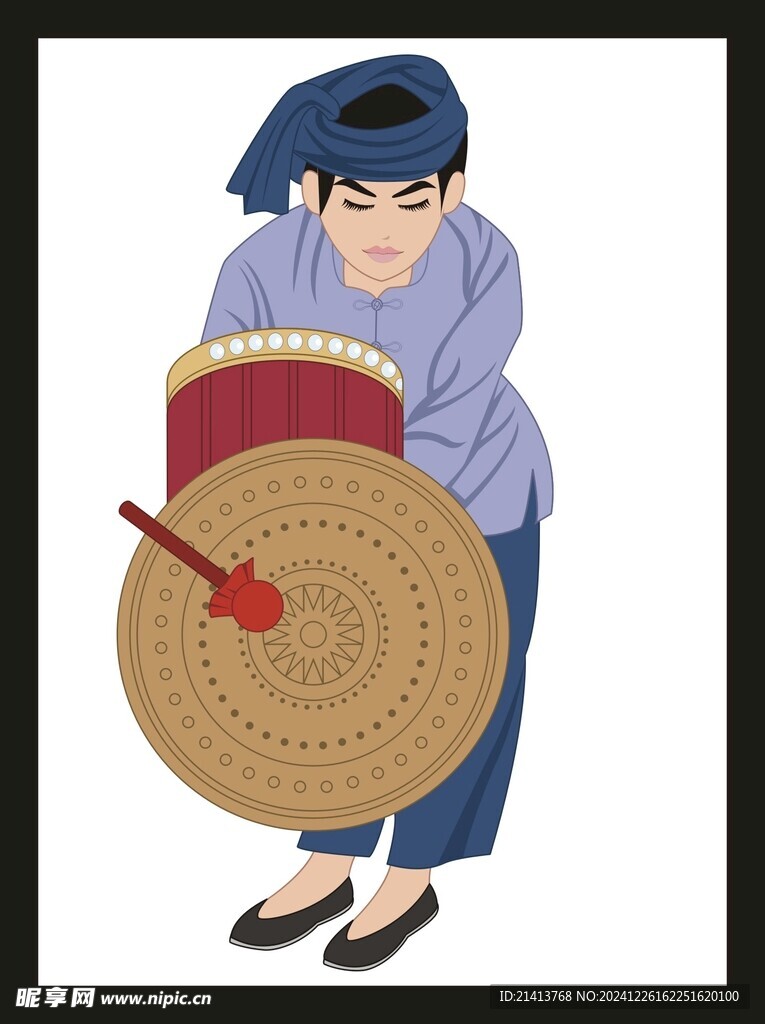 少数民族人物