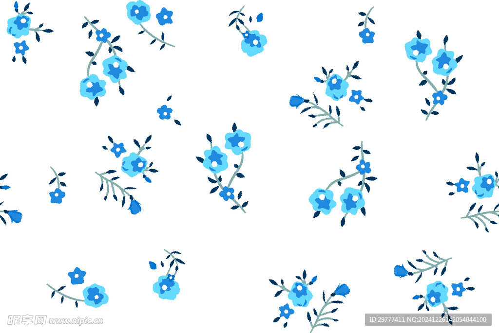 小碎花 
