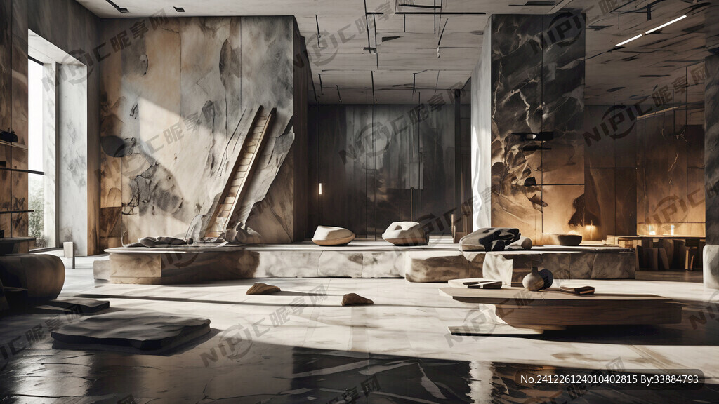 艺术 石材 空间 光亮 简约