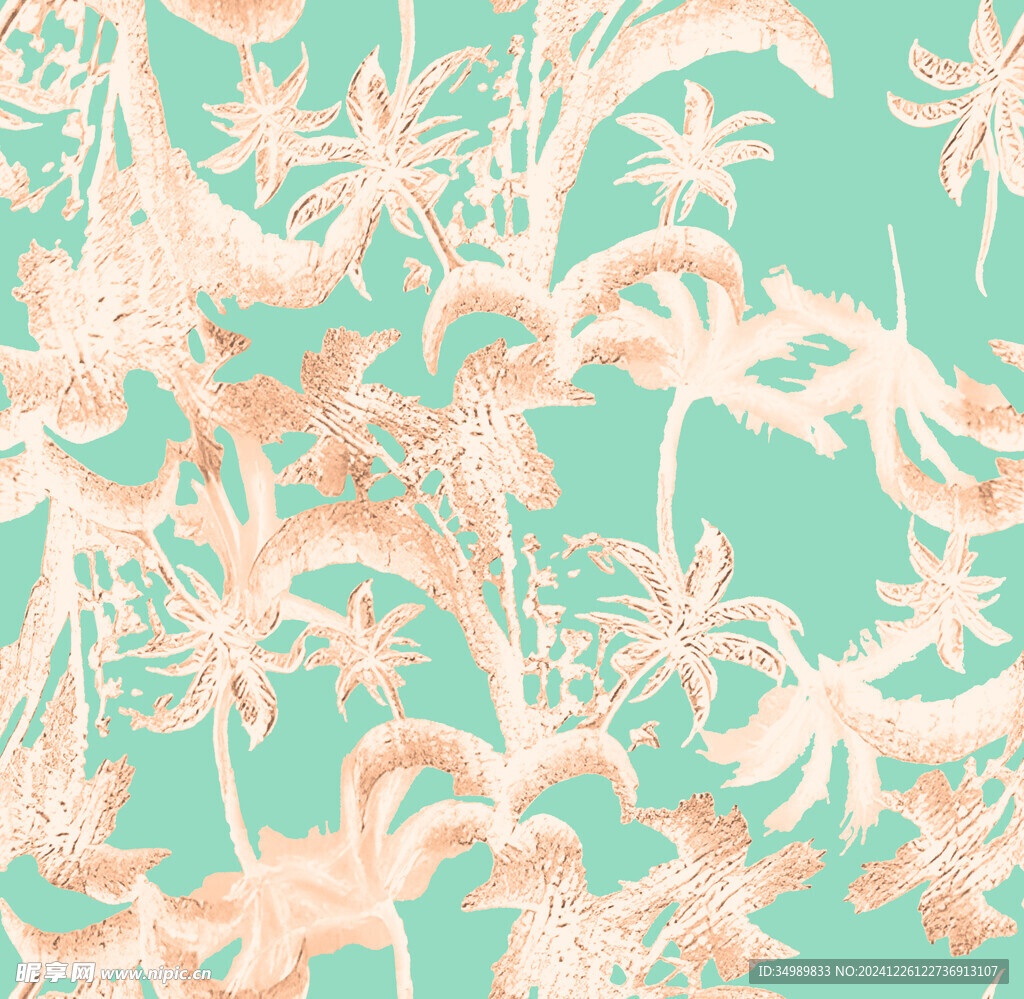 手绘花 扎染花 水彩花 小碎花