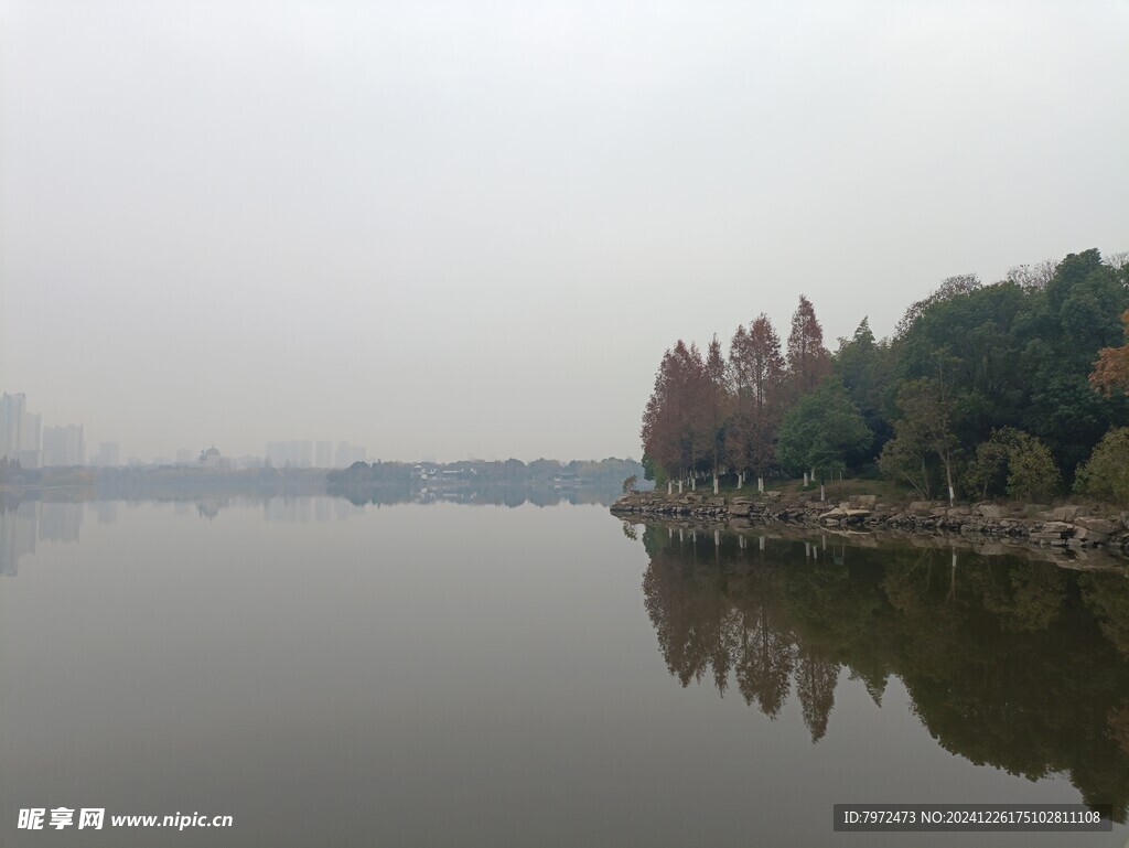湖景