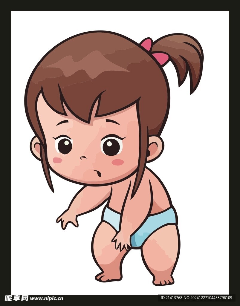 手绘卡通儿童