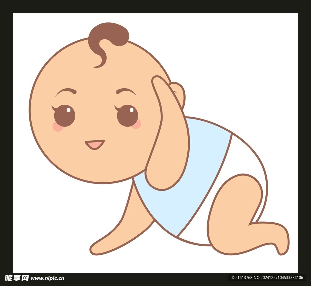 手绘卡通儿童