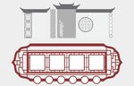 中式边框文化墙