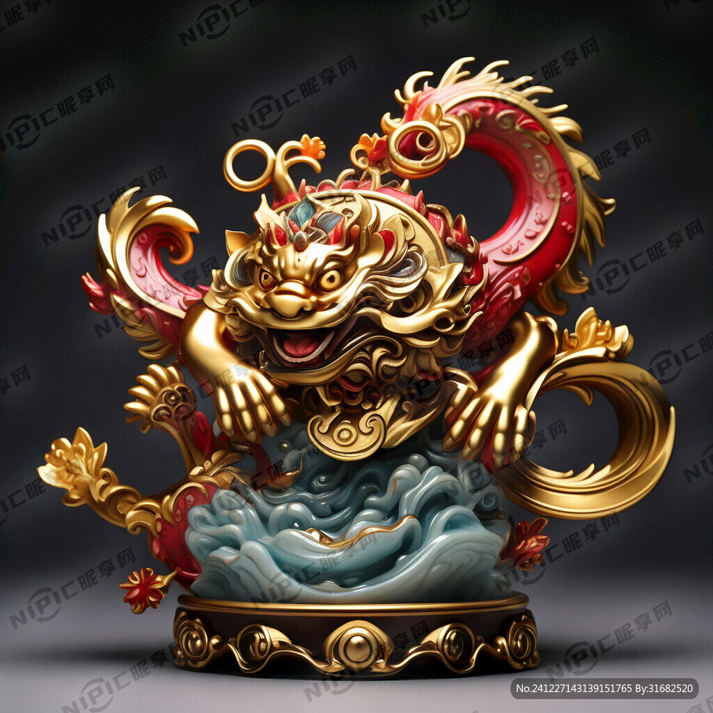 小金貔貅 招财 黄金 摆件