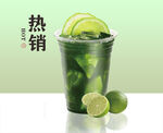 泰绿鸭屎香奶茶