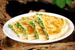 饭店韭菜盒子高清美食图片