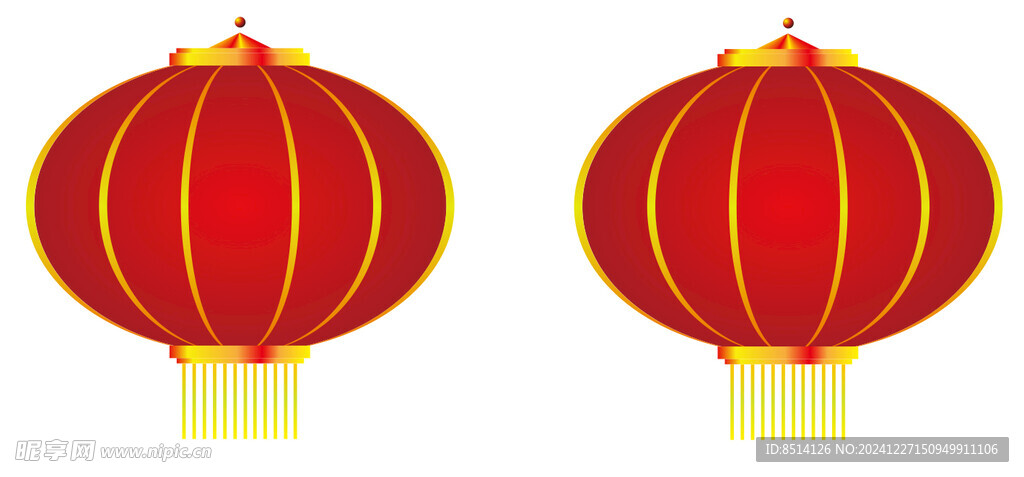 灯笼矢量图